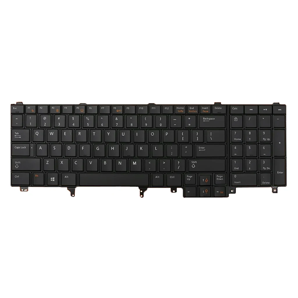 Американский Английский Qwerty Макет ПК ноутбук Keyobard Замена для Dell широта E6520 E6530 E6540 клавиатура для ноутбуков