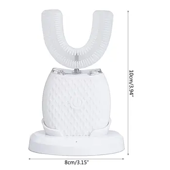 

USB Charging U Type Tooth Brush Intelligent Automatic Sonic Electric Toothbrush A6HB