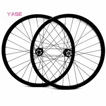 

YASE 27.5er mtb disc carbon wheels 35x25mm symmetry tubeless bicycle carbon wheel FASTace DA201 100x9 135x9 carbon wheelset