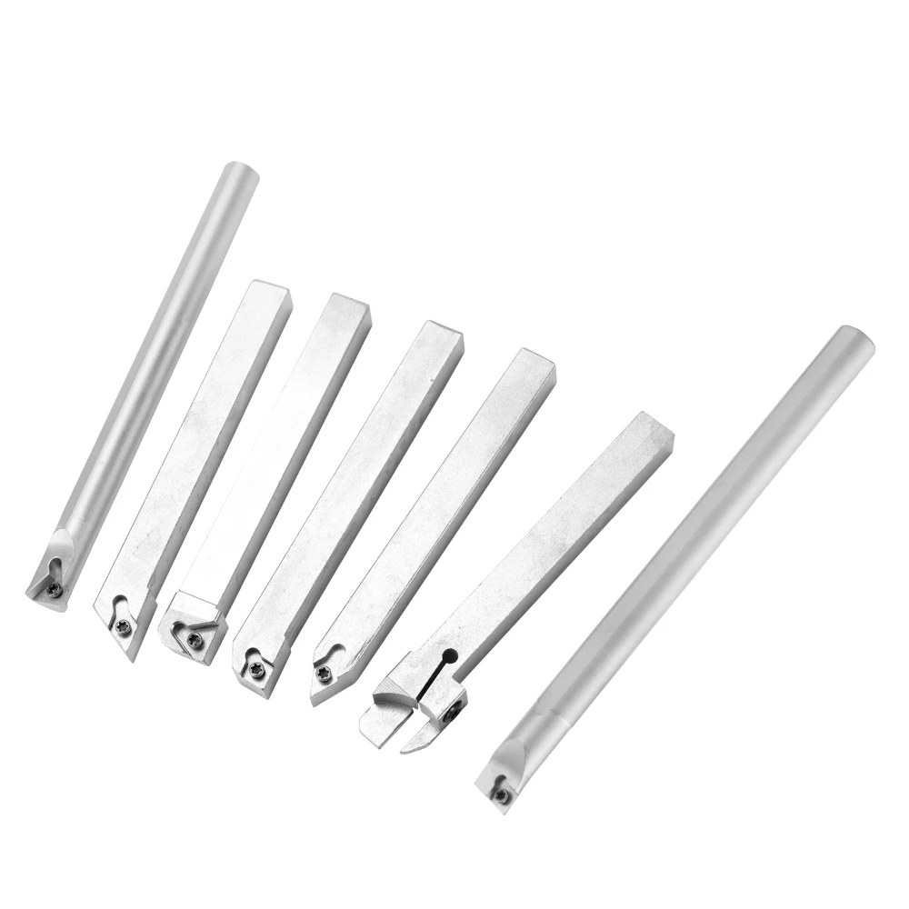 

Hot 21PCS Carbide Insert Wrench Fine Toughness Semi-finishing Lathe Boring Bar Turning Tool Holder