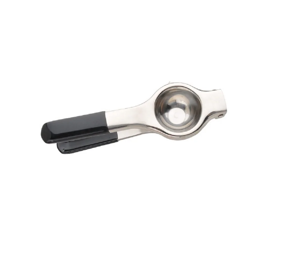 Exprimidor Manual de acero inoxidable con mango de silicona exprimidor de fruta adecuado para exprimir limón aguacate cítrico|Exprimidores manuales| - AliExpress