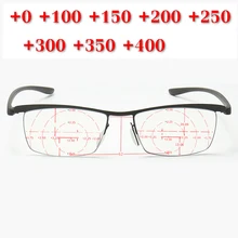 Новинка, очки для чтения, градусов, кольцо, фокус, синий светильник, блокировка, прогрессивные, Мультифокальные, диоптрийные очки, унисекс, очки для пресбиопии, NX