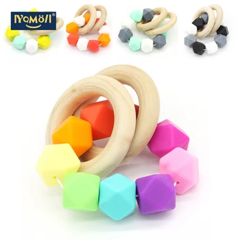 

Baby Teether Pacifier Clip Tropical Infant Teether Bright Toy Baby Toys Teething Toys Wooden Teether Teething Rings Natural Toy