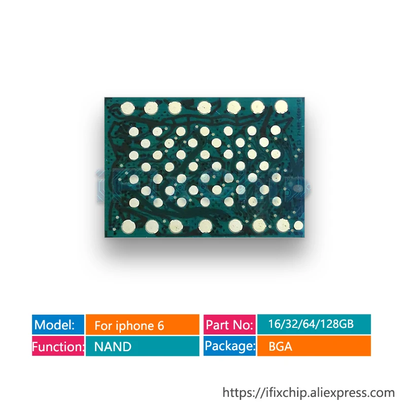 Новинка для iPhone 6 4 7 16 Гб/32 ГБ/64 Гб/128 ГБ NAND флэш память IC Hardisk HDD чип|brand new|ic chipnand flash |