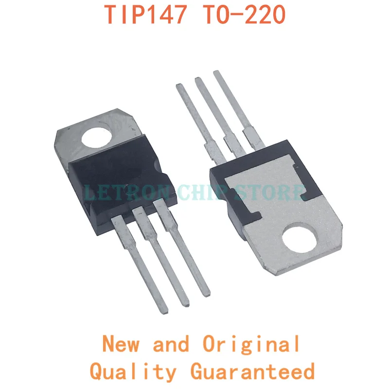 10 шт. транзисторы TIP147 TO-220 TO220 Darlington PNP Epitaxial Darl новый оригинальный | Электронные