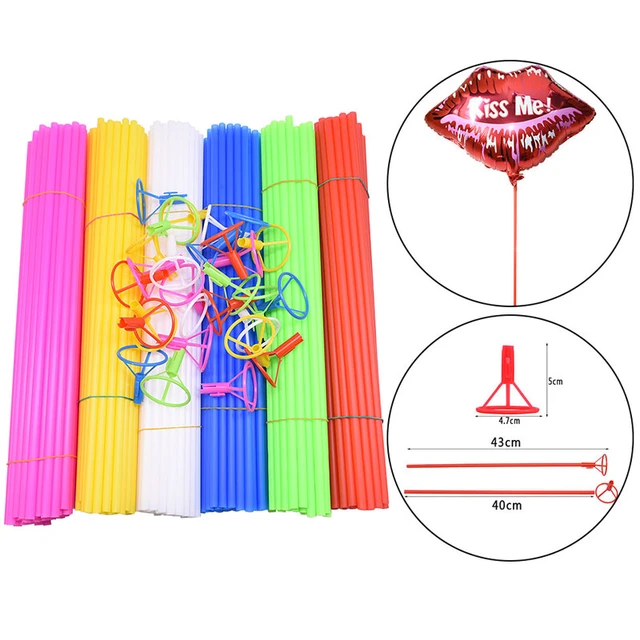 Plastic Balloon Stick  Stick for Balloons – All Things Real Estate