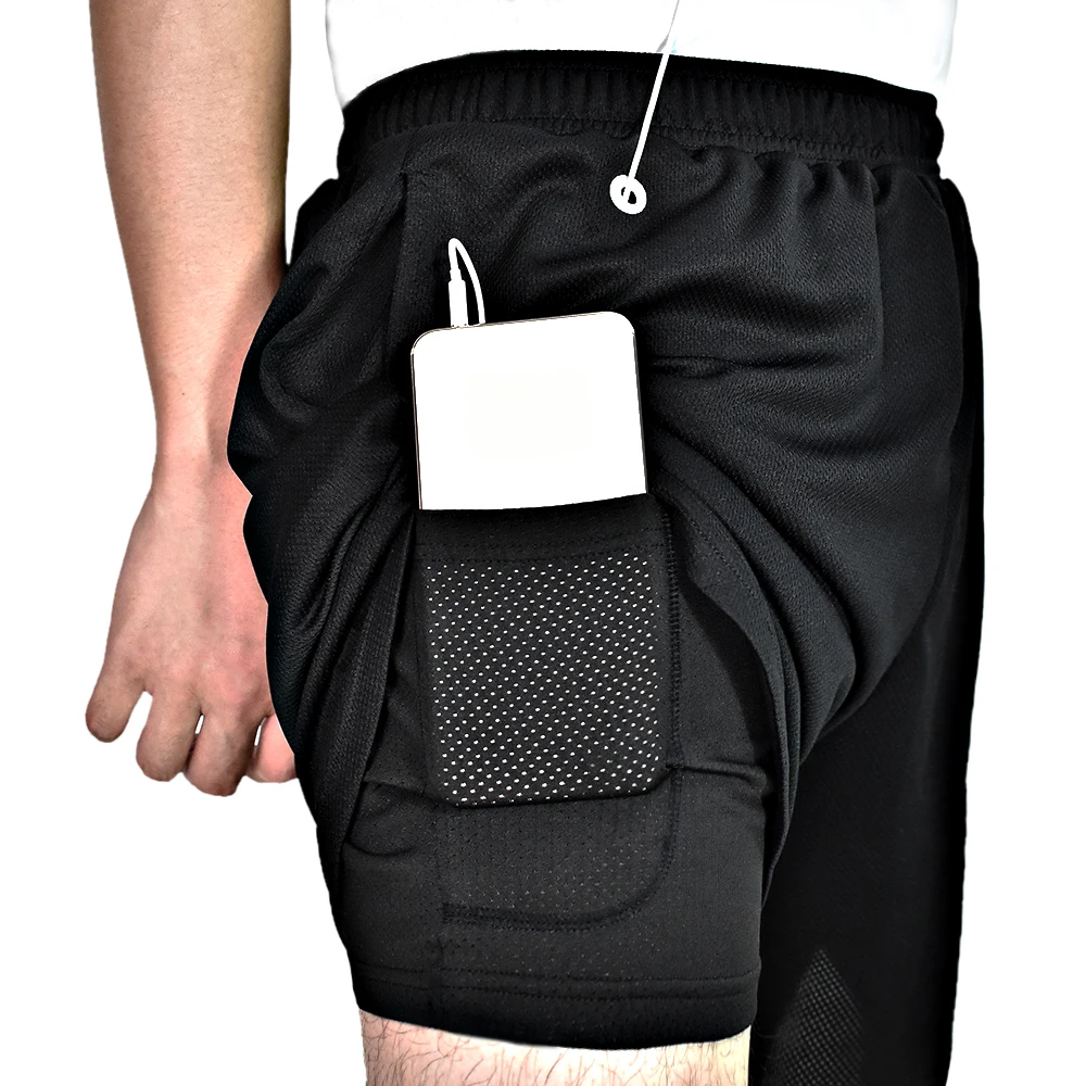 WOSAWE Мужские велосипедные шорты леггинсы дышащие наушники место для мужчин t