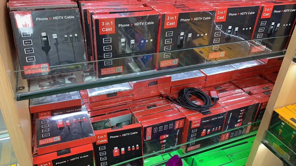 2K HD Беспроводной Wi Fi зеркальный адаптер кабель для iPhone 11 Pro MAX XS XR 12 mini Samsung S9 iOS Micro USB