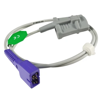 

Reusable Adult Silicone Soft SpO2 Sensor for Nellcor 7 Pin Spo2 Probe For NPB290 Patient Monitor Non Oximax