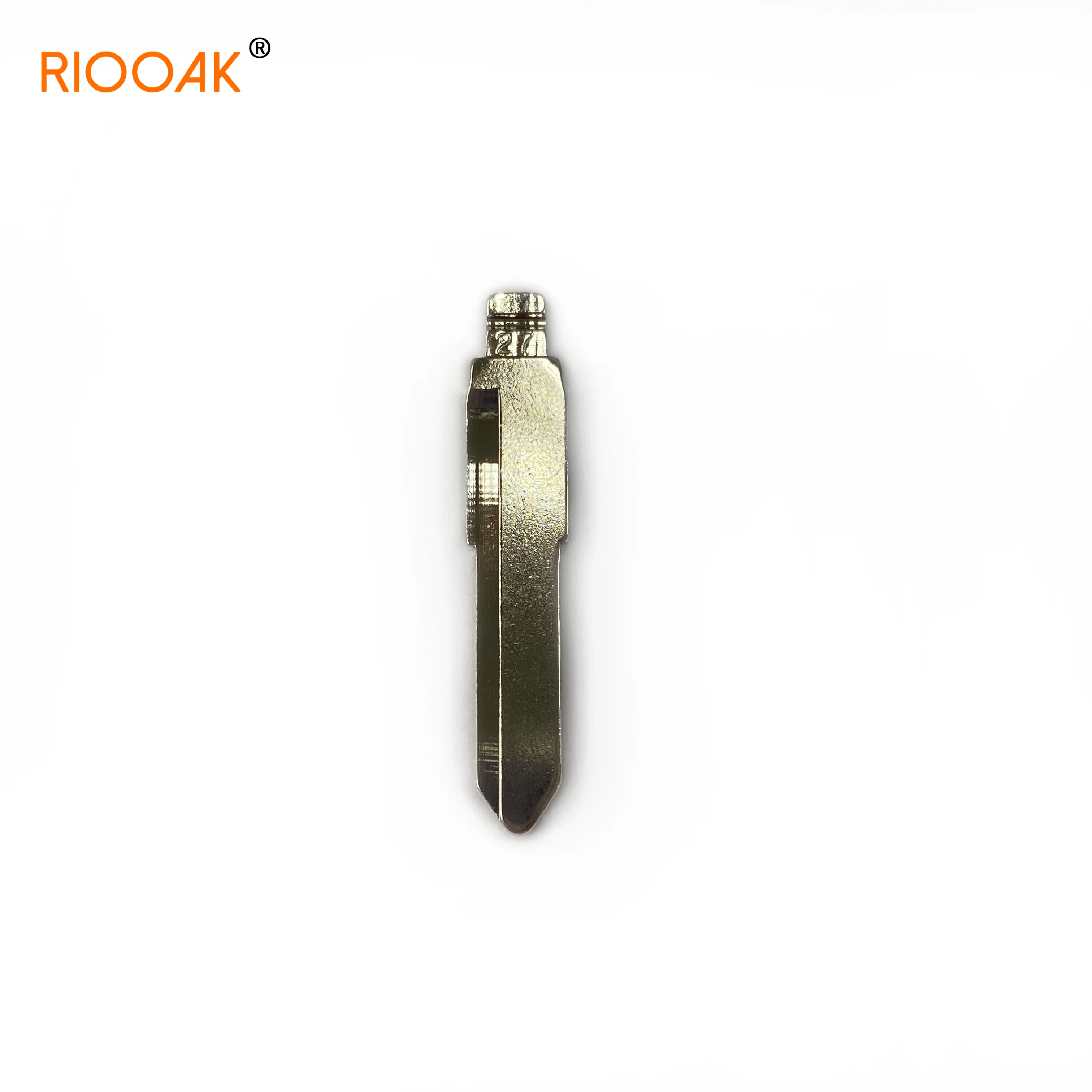 Riooak 10 Stks/partij #27 Lishi MAZ24 Metalen Blank Ongecensureerd Flip Kd/Vvdi Remote Key Blade Voor Mazda M2 m3 M5 M6 M8 Auto Vervangende Onderdelen