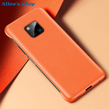 

Fashion Genuine Leather & Soft TPU Case For Huawei Mate 20 Pro Coque Slim Shockproof Back Cover Case For Huawei Mate 20/ Pro Bag