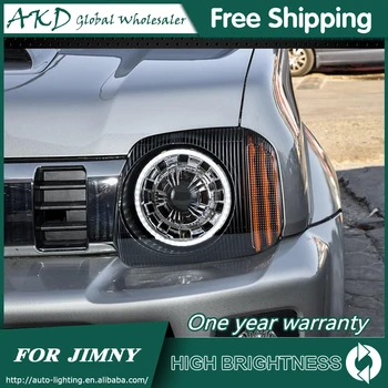 

Headlights For Car Suzuki Jimny 2007-2017 Jimny DRL Day Running Light Head Lamp LED Bi Xenon Bulb Fog Light Tuning Car Accessory