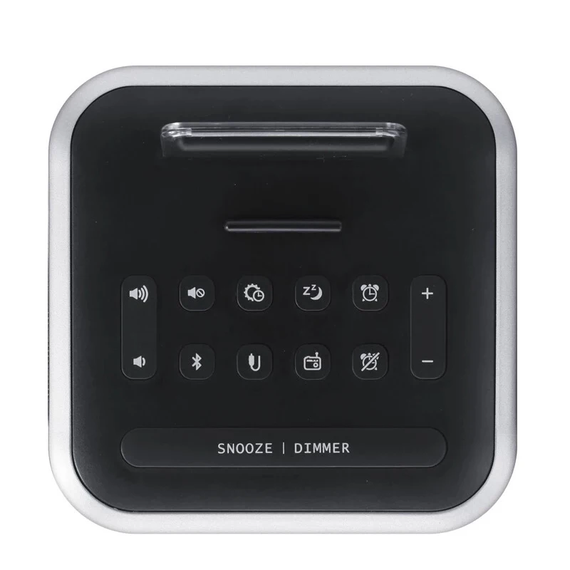 Цифровой Будильник Радио беспроводной Bluetooth динамик для спальни с usb портом