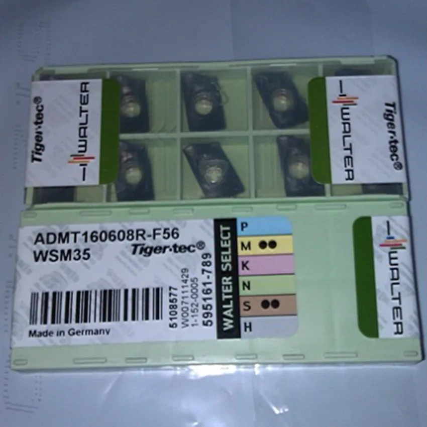 ADMT 10T308R-F56 WSP45S 10x NEU OVP WALTER Wendeplatten 