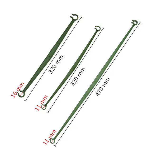 3 db Műanyag Kertészüzem Tétje Összekötő Rudak Diy Kerti Tartó Tartozékok, Amelyeket Növényi Állványok Rögzítésére És Felépítésére Használnak - Image 2
