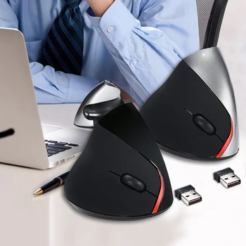 

2.4 Ghz Wireless Vertical Ergonomic Optical Rechargeable 5D 2400DPI Gaming Mouse