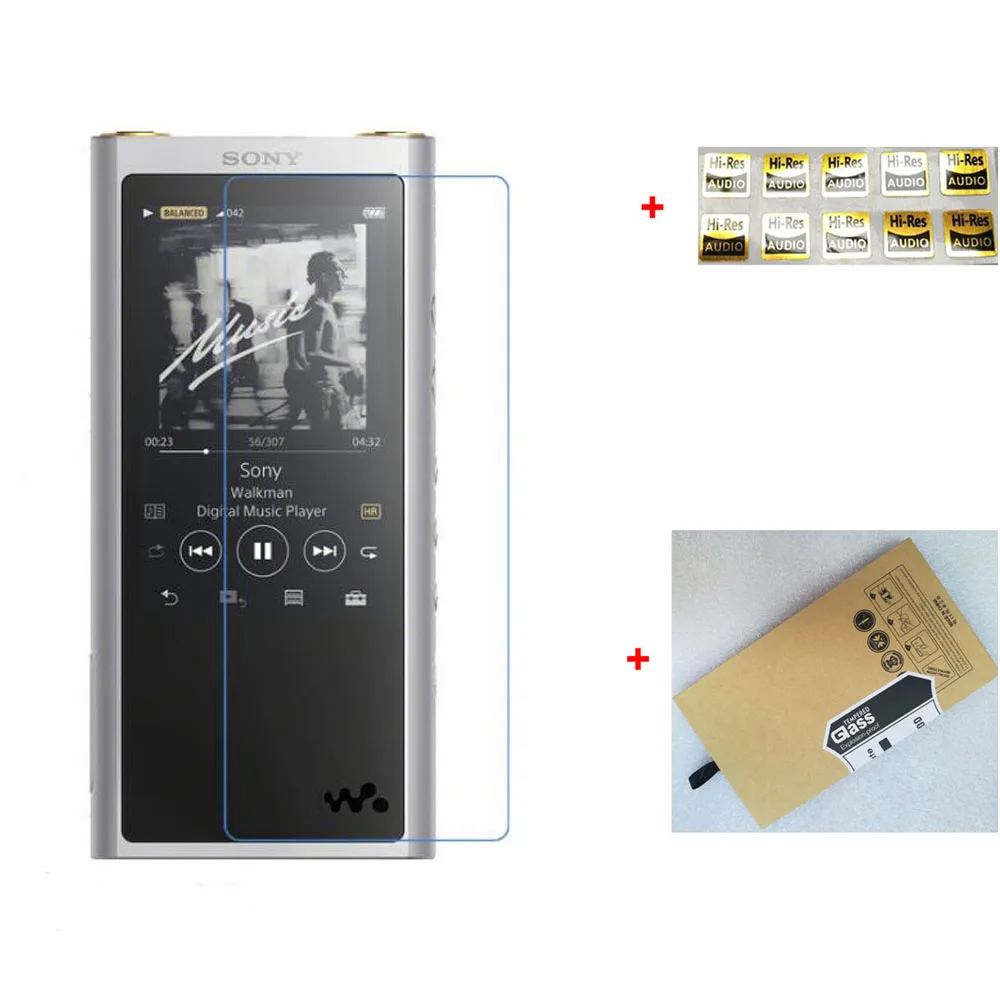 9H Ультрапрозрачная Защитная пленка для экрана из закаленного стекла Sony Walkman NW-ZX300