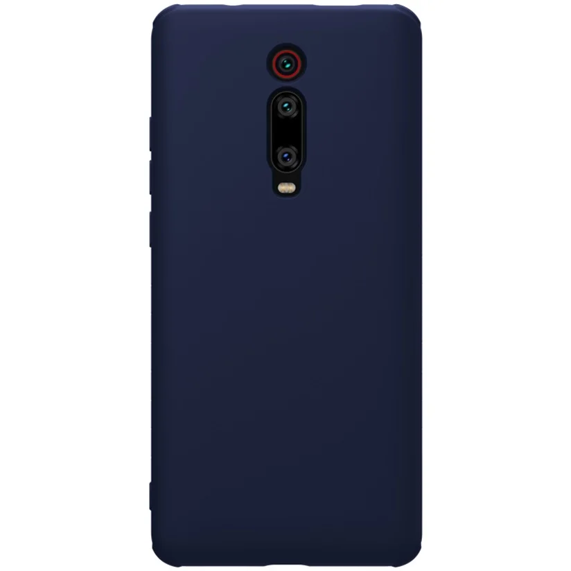 Для Xiaomi mi 9T красный mi K20 чехол mi 9T Pro чехол NILLKIN прорезиненный ТПУ нетоксичный противоударный чехол для задней крышки для Red mi K20 Pro - Цвет: Blue