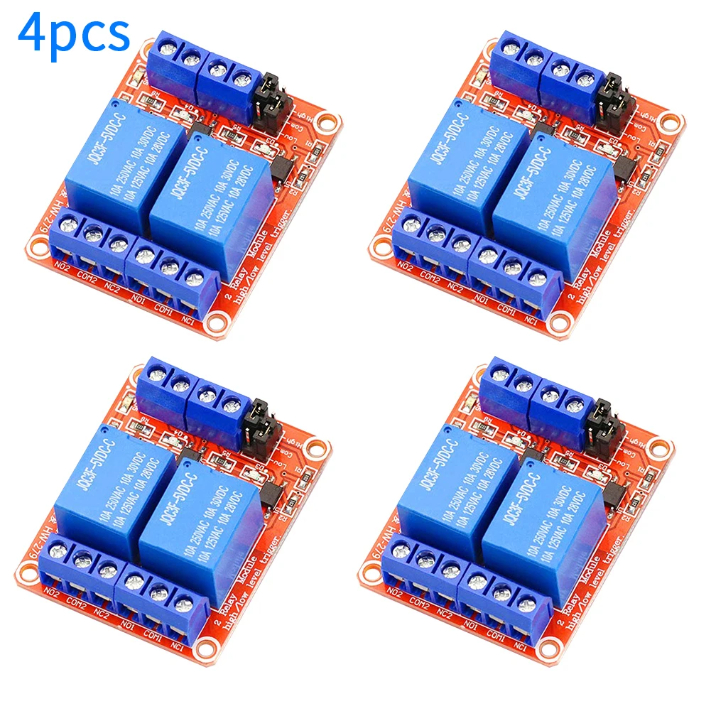 

4Pcs 5v 12v 2 Channel Relay Module With Optocoupler Relay Output 2 Way Relay Module For Arduino In Stock Relay Module Relay