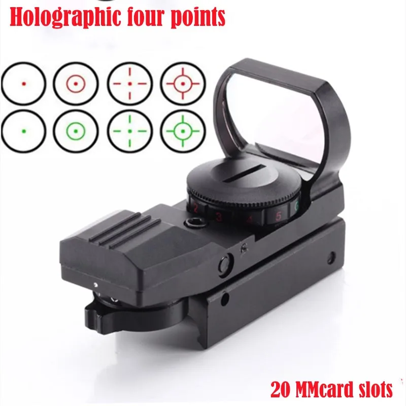 Totrait Red Dot Scope 11 мм/20 мм ласточкин хвост прицел рефлекторная Оптика прицел для охотничьего ружья страйкбол тактический Снайпер
