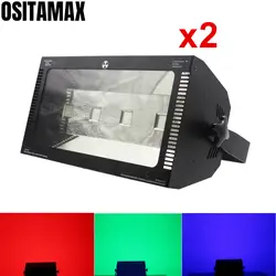 Светодиодный светильник 4X100 Вт COB стробоскоп RGB цветной стробоскоп DMX512 управление для сцены диско шоу ди-джей в ночном клубе