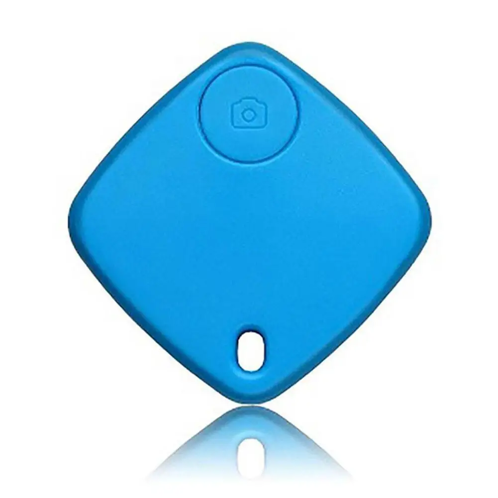 Smart Tag Wireless Bluetooth Tracker Child Bag Wallet pet Key Finder GPS Locator 3 Color Anti-lost alarm Reminder - Цвет: Blue
