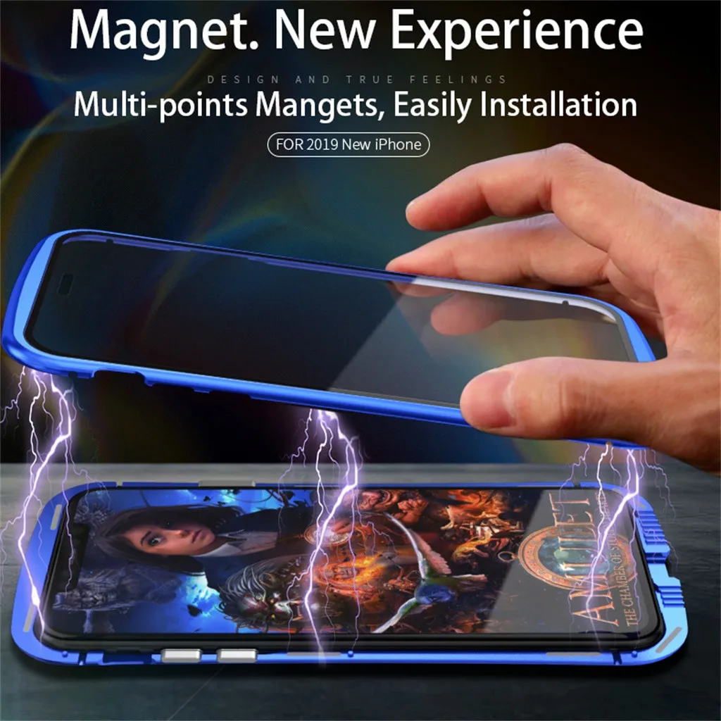Высококачественный защитный чехол для телефона iPhone 11 Pro Max 6 5 дюйма с магнитной