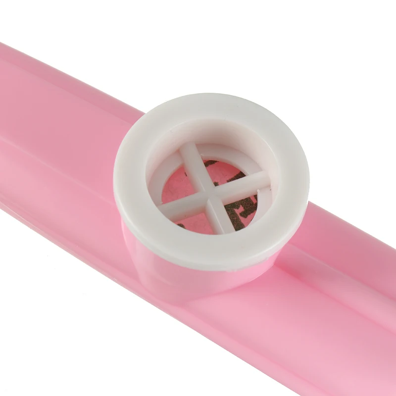 Kazoo Профессиональный счастливой атмосферой мини пластиковый казу классический музыкальный инструмент kazoo многоцветные на выбор