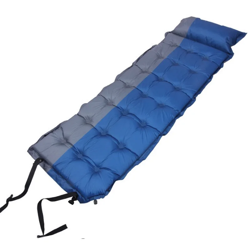 Самонадувающийся утолщенный спальный коврик надувной матрас влагостойкая Ткань Эпонж палатка открытый пляж Кемпинг кровать подушка