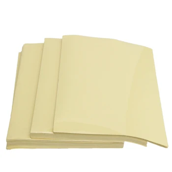 

Lychee Life 10Pcs/lot Clear Matte Adhesive Printer Paper A4 Self Adhesive Glossy Transparent Paper Label for Laser Printers