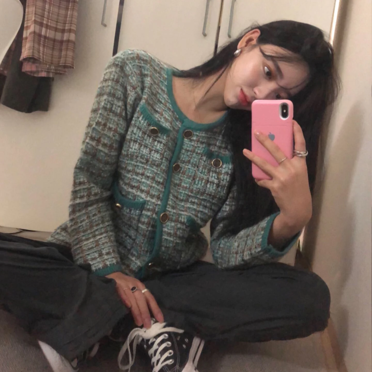 Women Cardigans Sweater Knitwear Single Breasted Casual Knit Cardigan Outwear Winter Jacket Coat