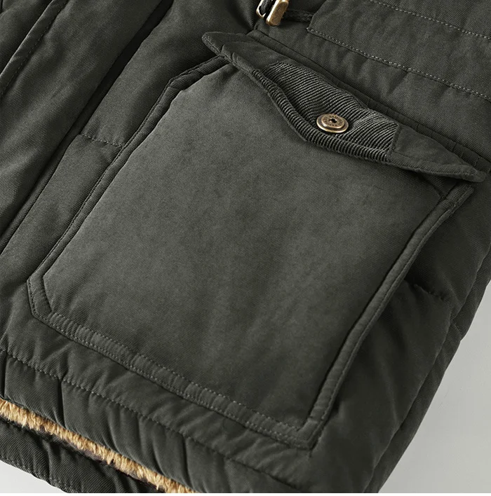 Мужская Зимняя парка Pakas 6XL 7XL 8XL, толстая теплая парка с флисовым мехом и капюшоном, военная куртка с карманами, ветровка, Мужская парка больших размеров
