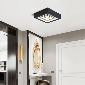 

Nordic post-modern minimalist balcony ceiling lamp creative personality corridor aisle led lamps into the entrance hall lights