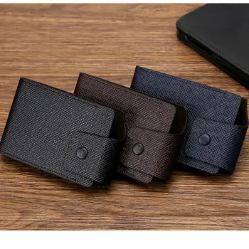 

1 Piece Pu Leather New ID Bank Card Holders Coin Purse for Women Men RFID Blocking Wallet Business Slim Credit Card Case
