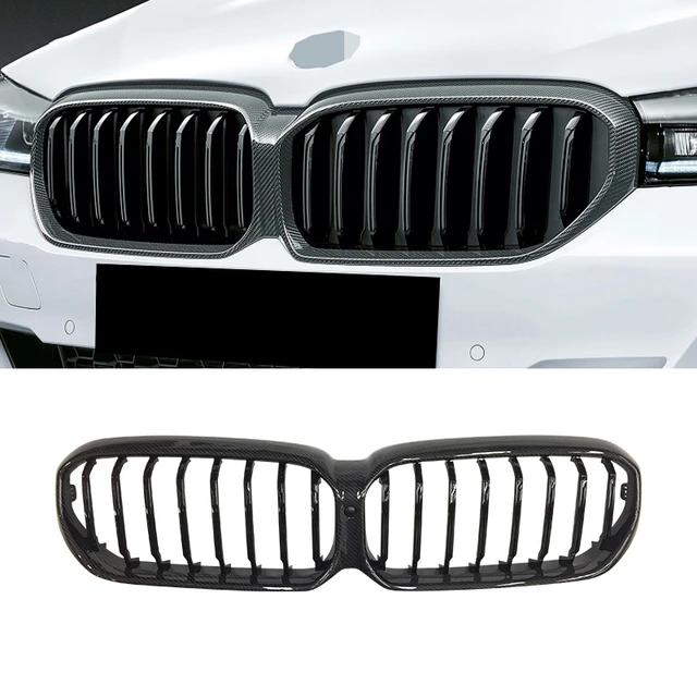 Glänzend Klavier Schwarz Front Hood Niere Kühlergrill Dual Linie Grills für  BMW 3 Serie G20 G28 LCI 2023-IN auto Zubehör Ersatz - AliExpress