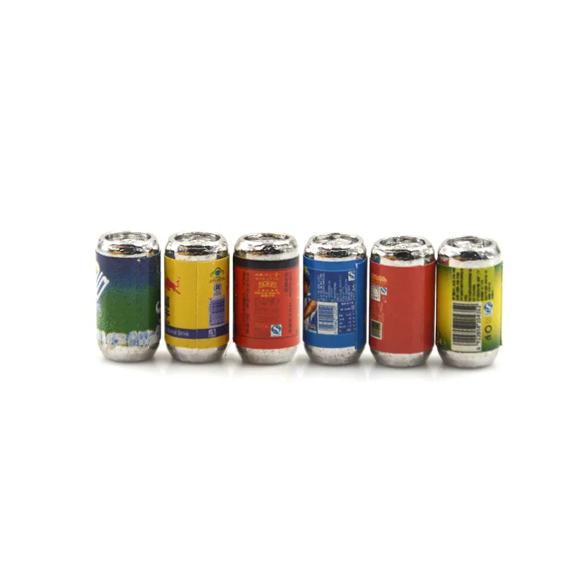 1/3/4/5/6Pcs 1:12 Scale Miniature Dollhouse Mini Beer Cans Wink Drinks Play Food for Blyth Barbies Doll Miniture Drink Toys 5