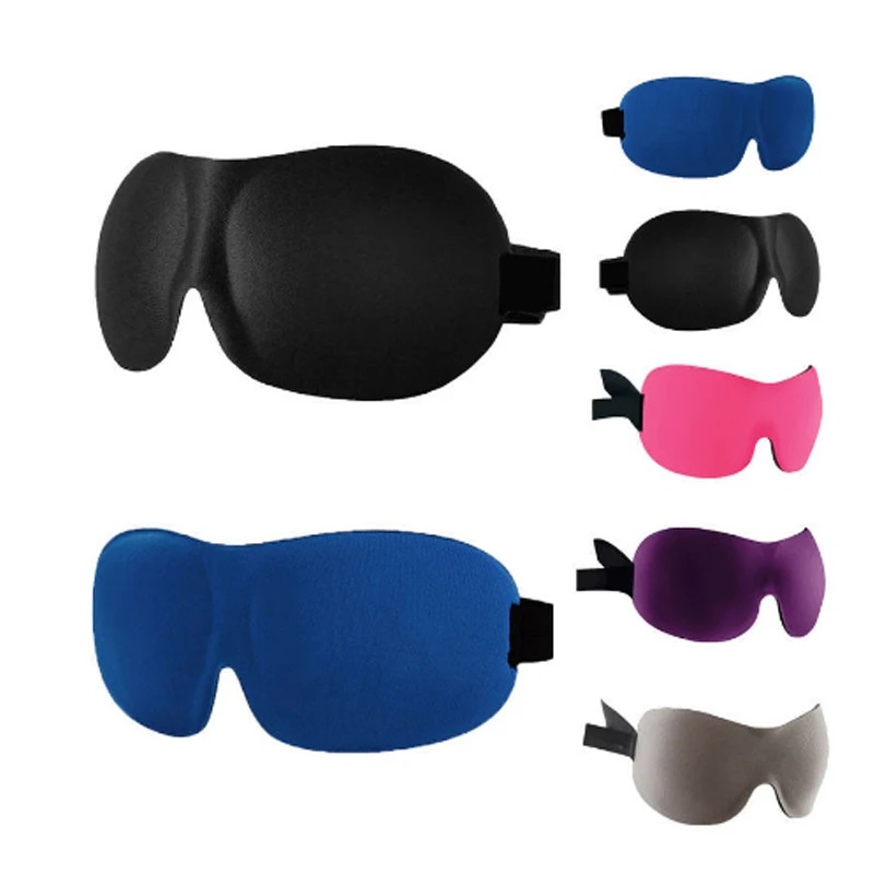 

3D Sleep Eye Mask Blindfold Sleep Car Travel Shade Relax Cover Light Blinder Patch