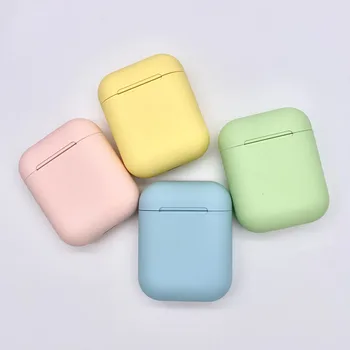

Inpods i12 Tws Macaron Mini fashion Hands-free portable charging box wireless Bluetooth headset for iOS and Android