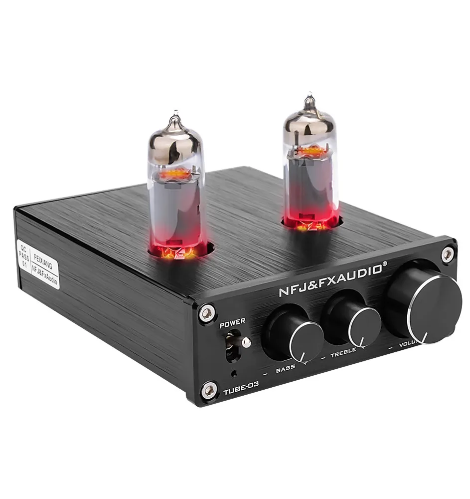 FX-Audio TUBE-03 мини-предусилитель для желчи ламповый усилитель буфер HIFI предусилитель