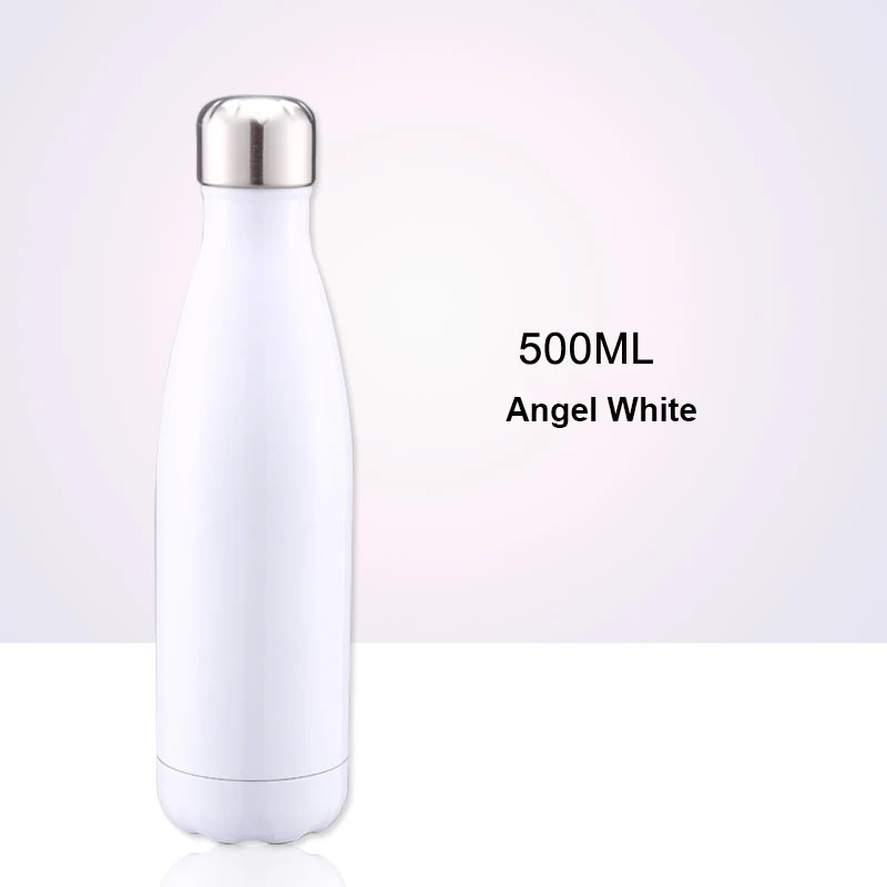 500 мл с двойными стенками вакуумные из нержавеющей стали изолированные бутылки для воды с пользовательским логотипом