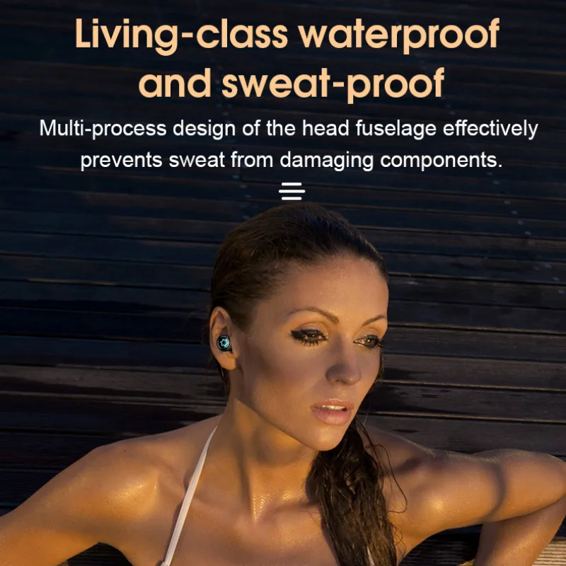 S15 TWS Wireless 5 0 Bluetooth Earphone Gaming Noise Cancelling Headset Stereo With Mic Earphone For XiaoMi and HuaWei iPhone