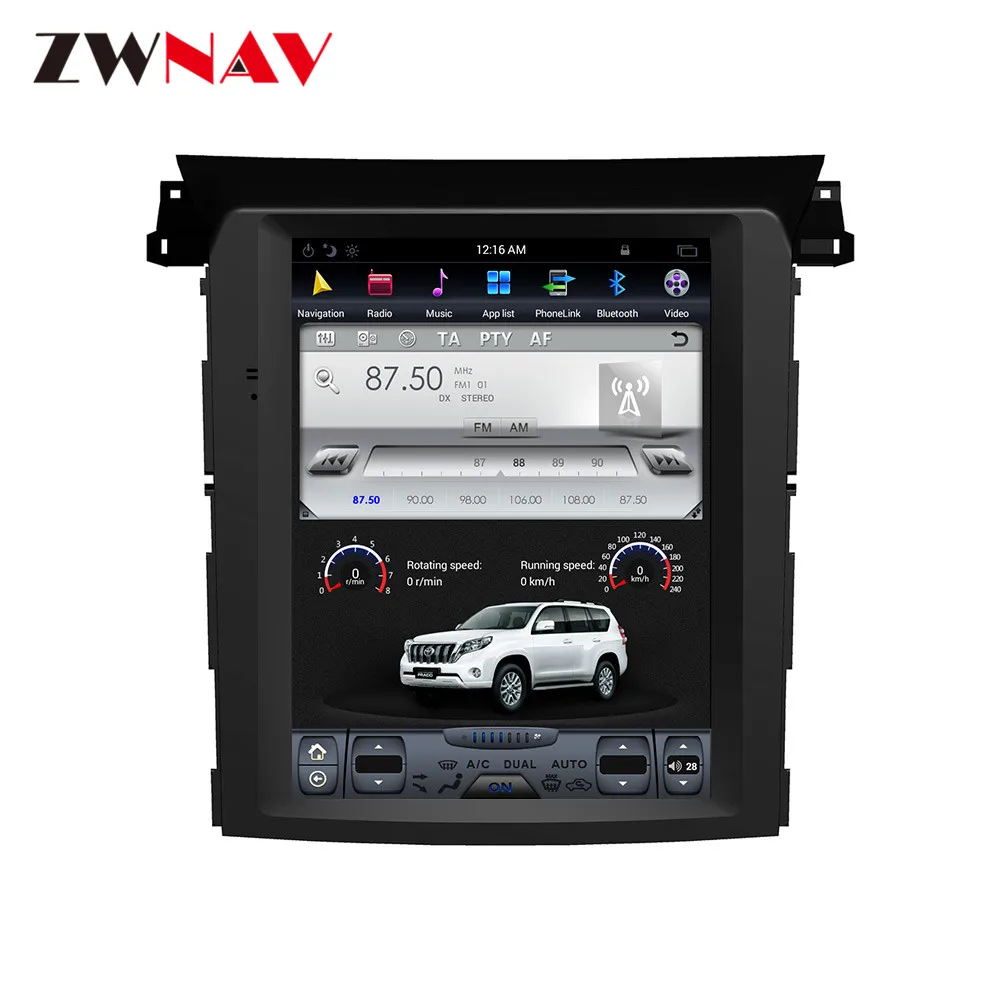 Cheap Tesla style Android 7.1 Car DVD Player GPS Navigation For Subaru Forester XV 2018 2019 multimedia recorder headunit auto stereo 4