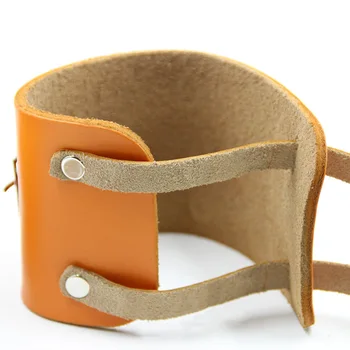 

Training Wrist Wrap 2pcs Leather Wrist Support Adjustable Useful Durable