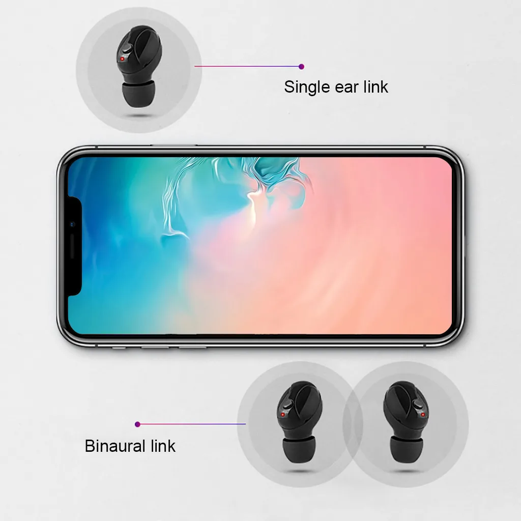 Горячие Bluetooth 5 Наушники Близнецы Беспроводная гарнитура стерео спортивные наушники-вкладыши беспроводные наушники Blutooth наушники гарнитура