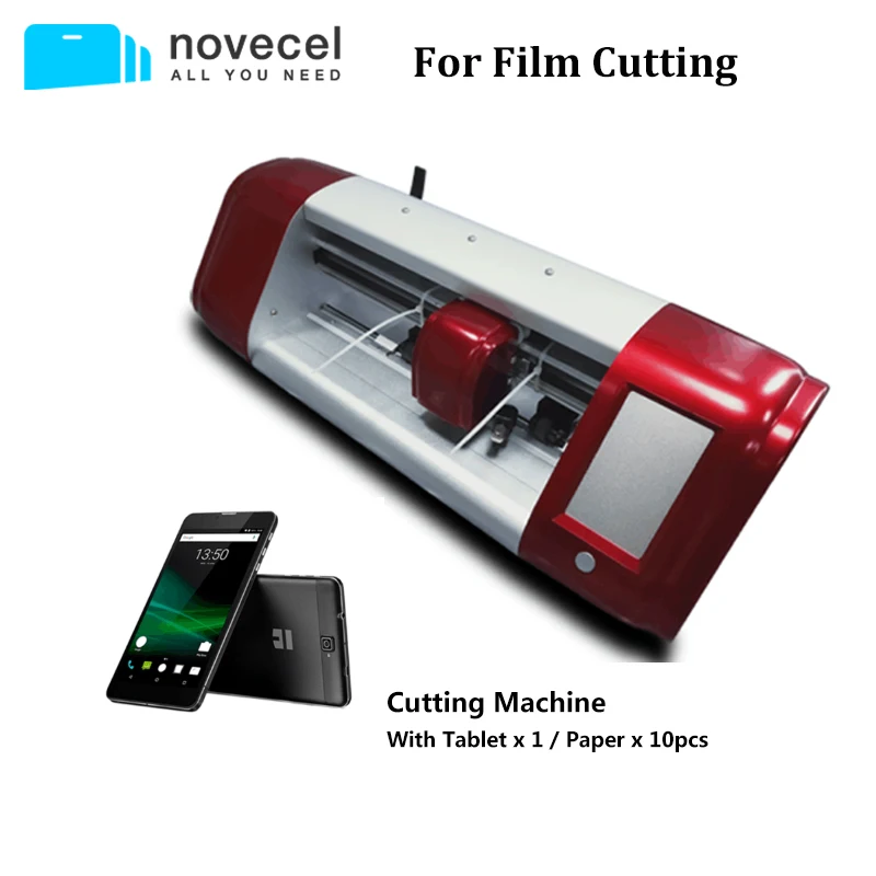 

New Phone Die Cutting Machine For Front or Back Mobile Phone Protective Film Cutting Provide Free iPad and Paper Film