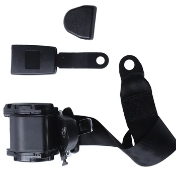 

Universal Self-Winding Shrink 3-Point Seat Belt Lap With Car Seat Belt Adjuster Lock Seat