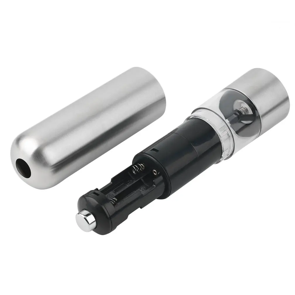 1PC Stainless Steel Electric Salt Pepper Mill Spice Grinder Muller Kitchen Tool Worldwide Store | Дом и сад