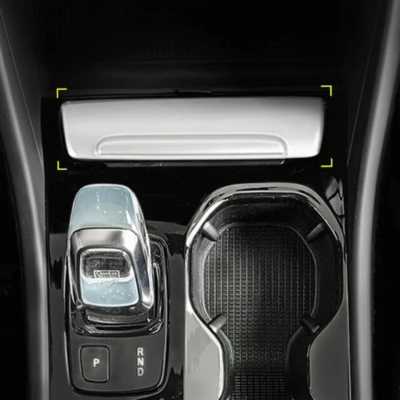 

Center Console Ashtray Panel Decoration Cover Trim Car Styling For Volvo XC40 2018-2021 Automotive Interior Accessories