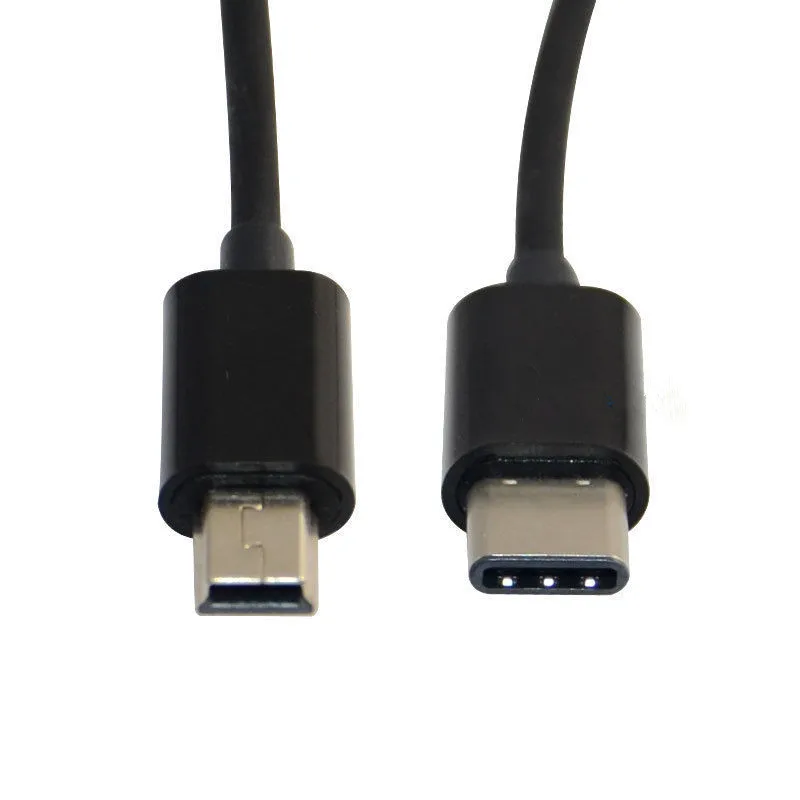 USB 3,1 Тип C мужчина к Mini USB 2,0 Мини или передачи данных со штекером для синхронизации Питание кабель Шнур 0,25 м