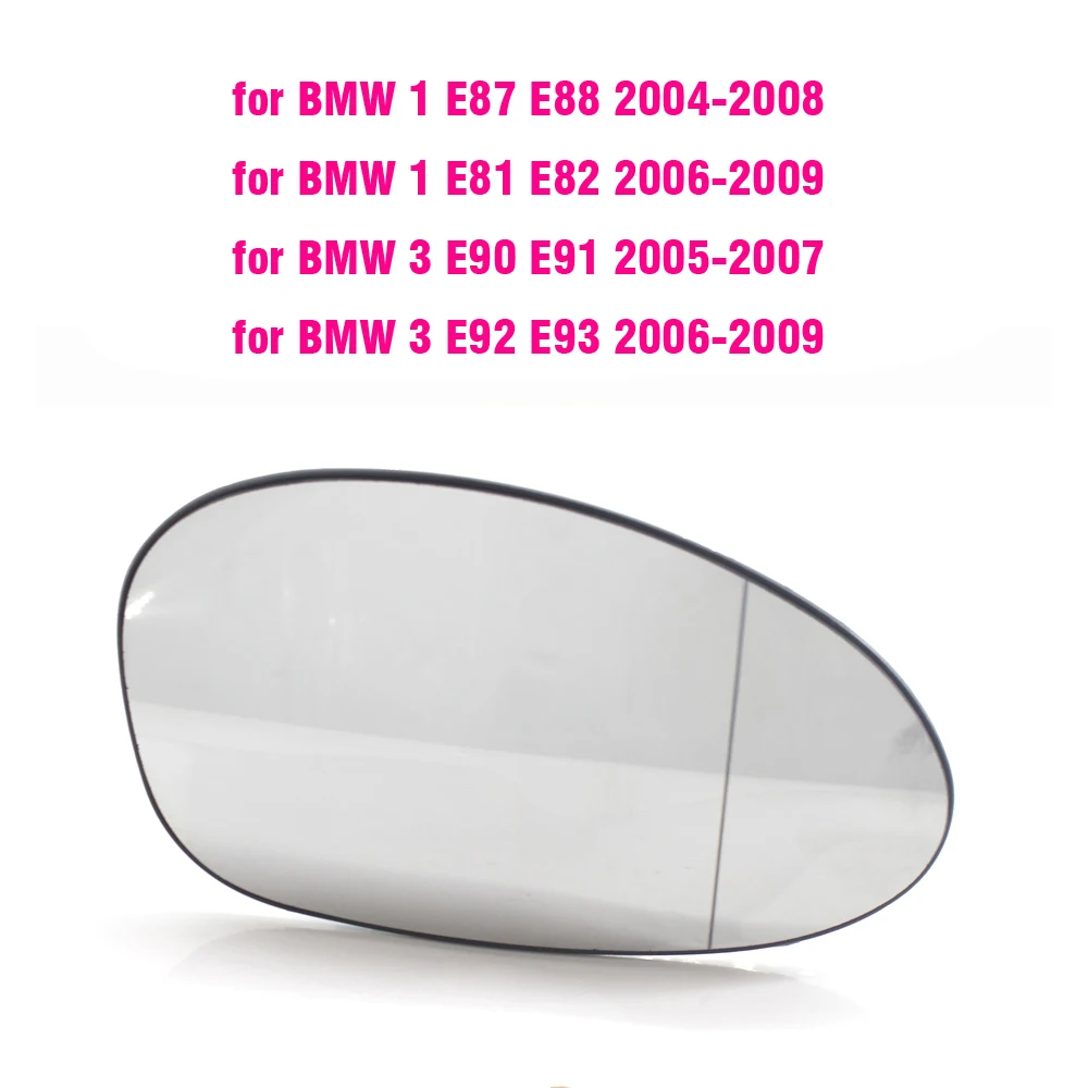 Heated Side Rearview Mirror Glass in M3 Style